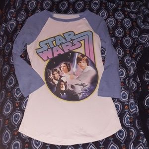 Star Wars XS 3/4 sleeve top